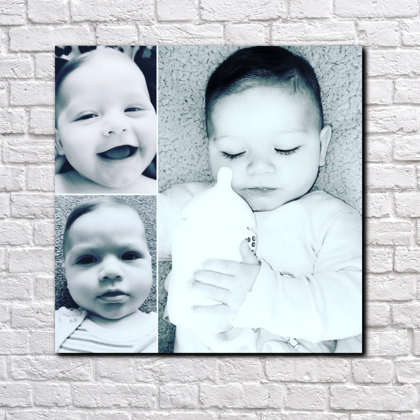 Personalised Multi Photo Collage Canvases