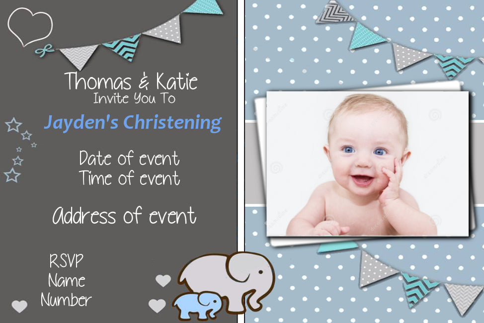 Personalised Party & Wedding Invitiations