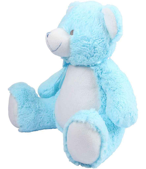 Personalised Blue Teddy Bear Cuddle Toy - 0