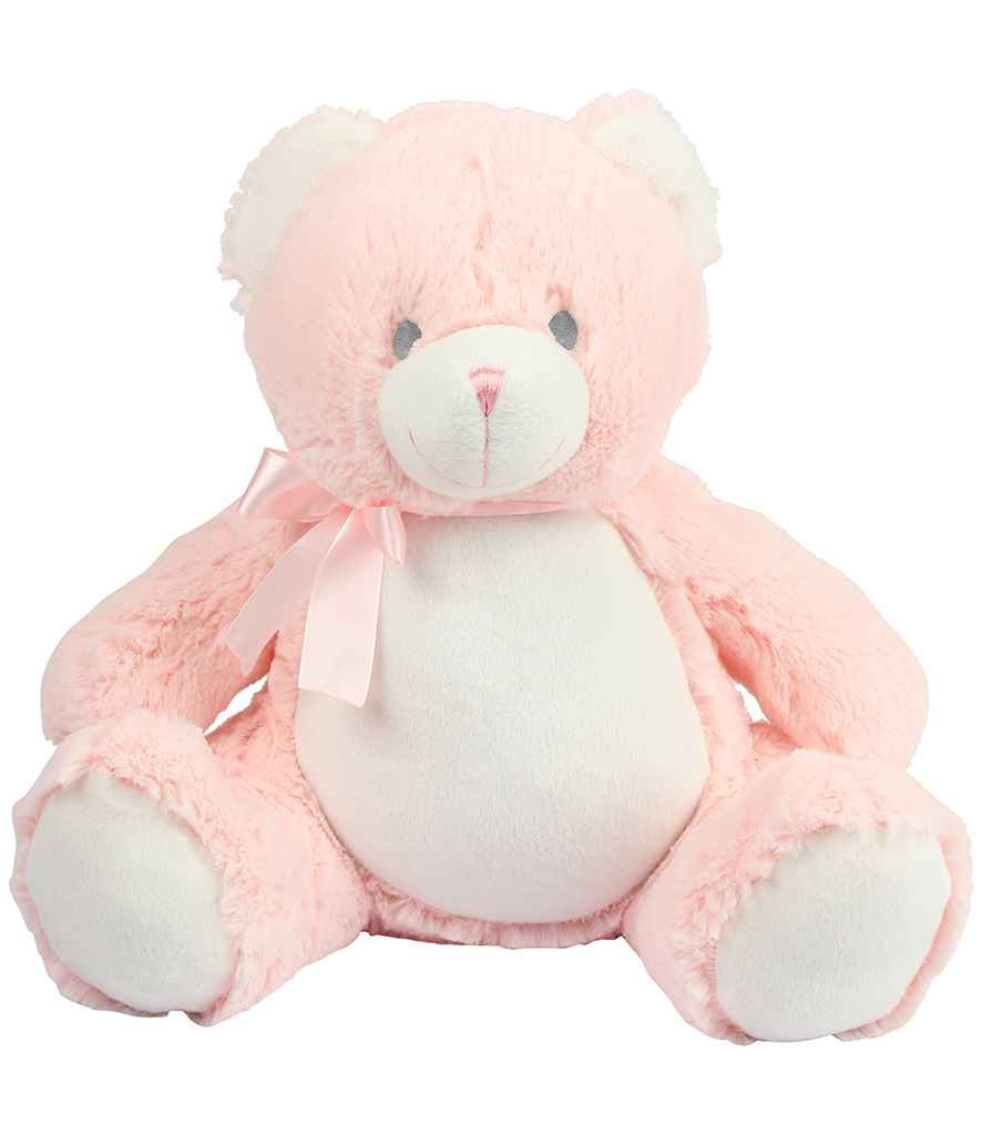 Personalised Pink Teddy Bear Cuddle Toy - Perham Prints
