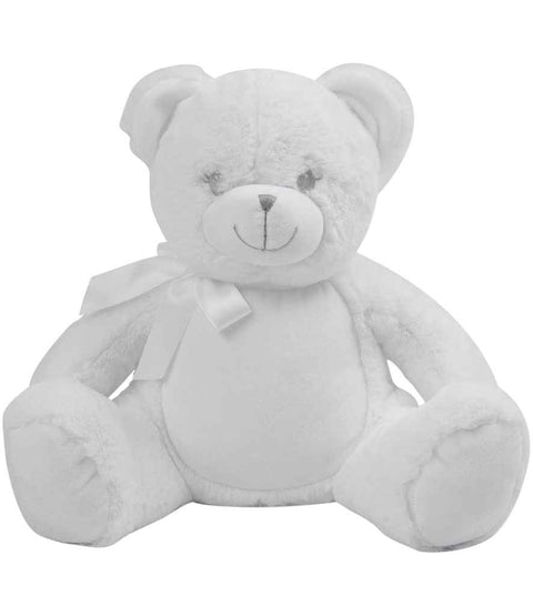 Personalised White Teddy Bear Cuddle Toy