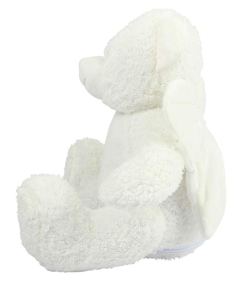 Customised Angel Teddy Bear – A Hug from Heaven - When You Miss Me Poem Angel Teddy Bear - Perham Prints