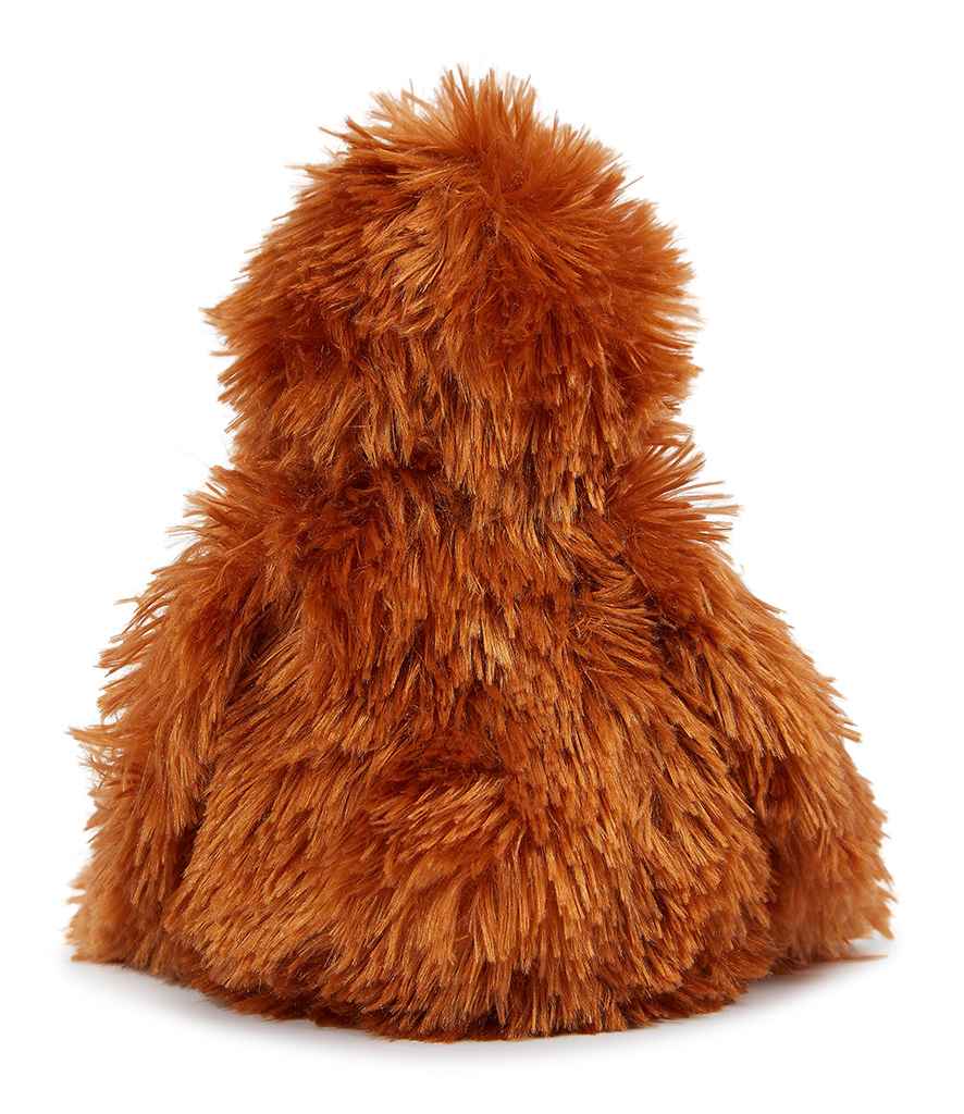 Personalised Orange Orangutan Fluffy Animal Teddy Cuddle Toy - Perham Prints