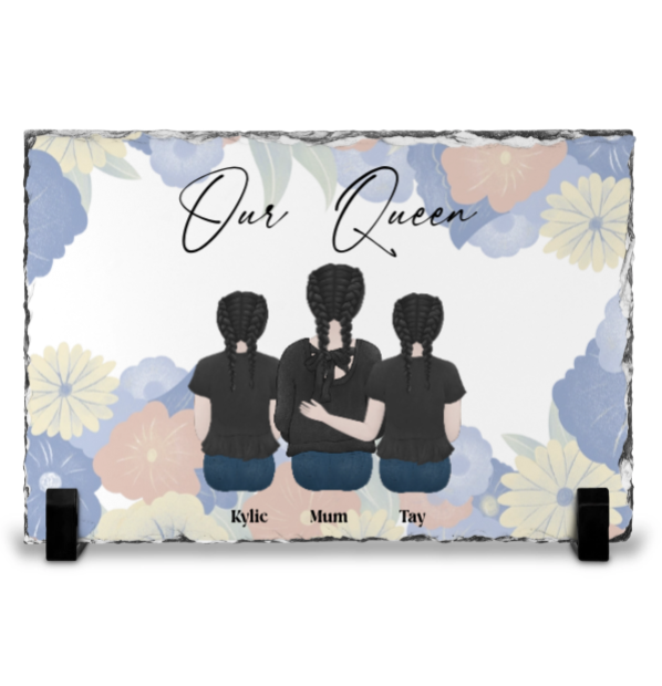 Mom A Title Just Above Queen Personalised Character Slate