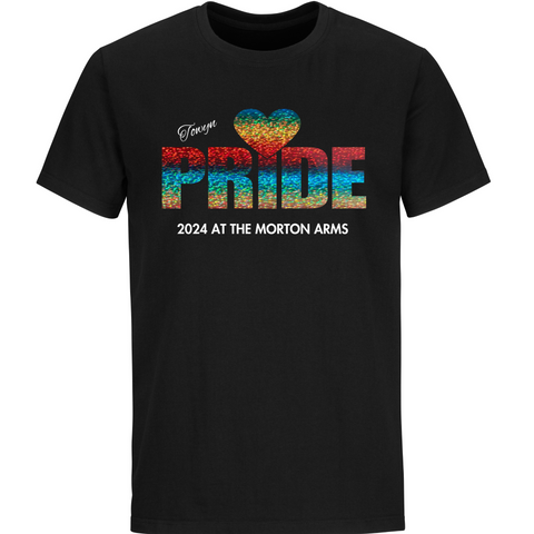 Towyn Pride T-Shirt 2024 At The Morton Arms
