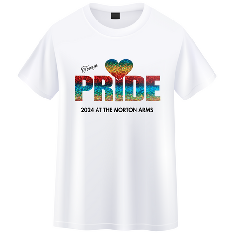 Towyn Pride T-Shirt 2024 At The Morton Arms - 0