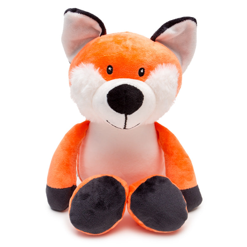 Personalised Fox Animal Teddy Cuddle Toy - Perham Prints
