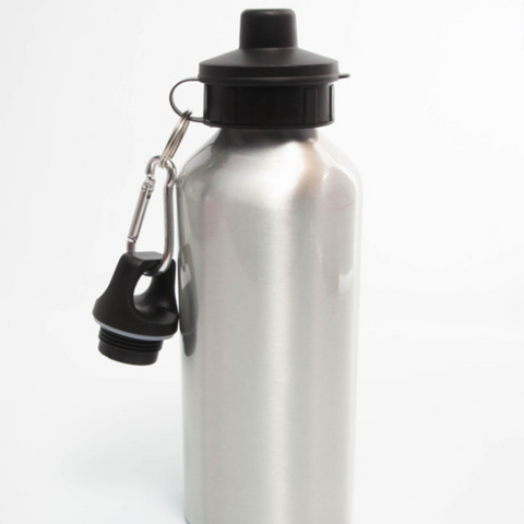 Personalised Aluminium Screw Safety Cap Water Bottle