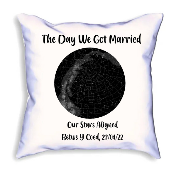 Personalised Star Map Cushion - 1