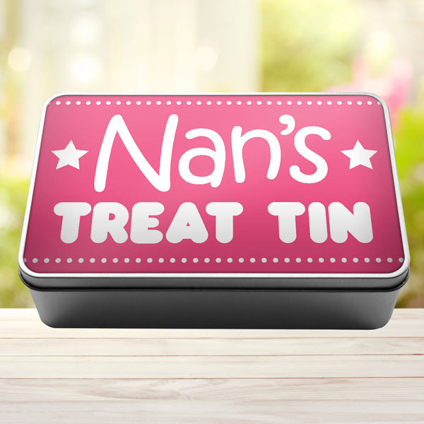Nan's Treat TIn Storage Rectangle Tin - 9