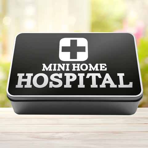 Mini Home Hospital Storage Rectangle Tin - 0