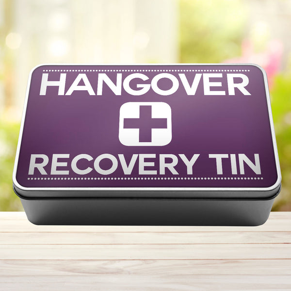 Hangover Recovery Tin Storage Rectangle Tin - 10