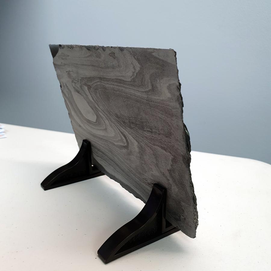 Personalised Birthday Message Green Balloons Design Photo Slate For Him - Perham Prints