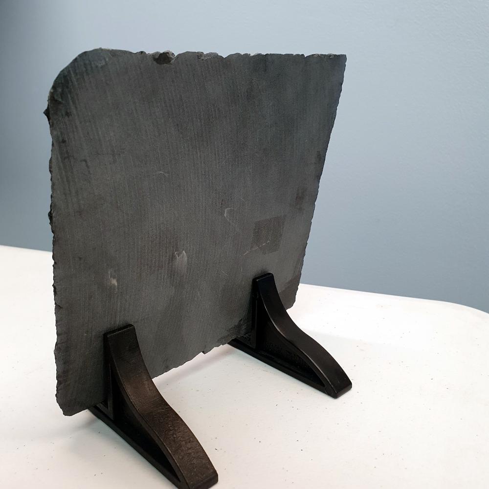 Robins Appear When Angels Are Near Personalised Memorial Slate - Perham Prints