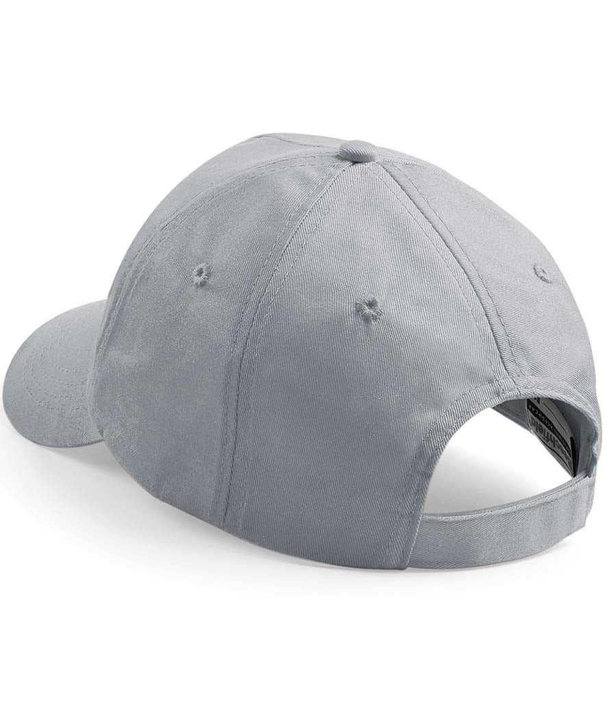 Fully Personalised Beechfield Baseball Cap - Light Grey - Perham Prints
