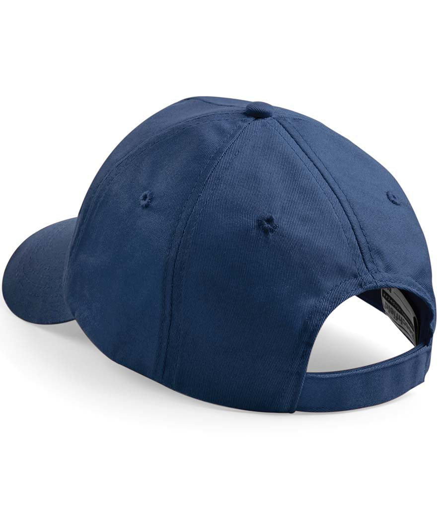 Fully Personalised Beechfield Baseball Cap - Navy Blue - Perham Prints