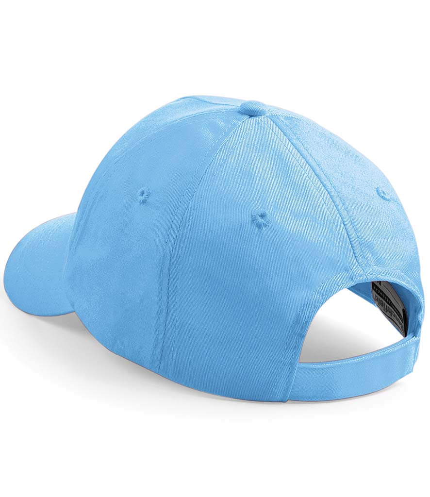 Fully Personalised Beechfield Baseball Cap - Sky Blue - Perham Prints