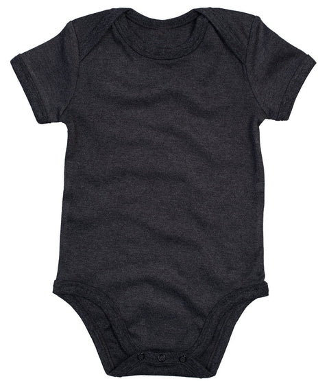 Fully Personalised Black Baby Vest UNISEX