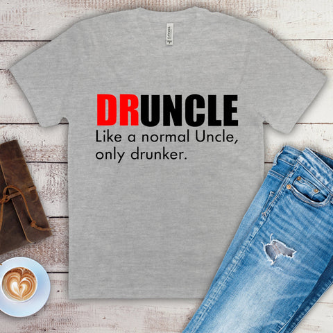 Druncle Personalised Custom Tshirt