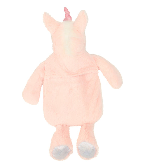 Personalised Pink Unicorn Hot Water Bottle Cover - 0