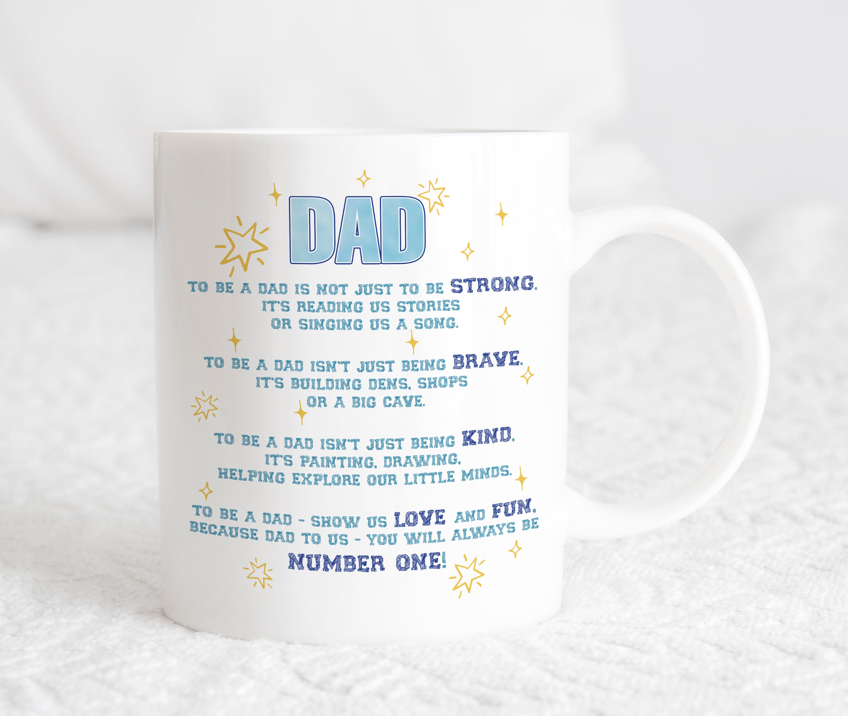 Personalised Dad Daddy Grandad Photo Cup Mug - Perham Prints