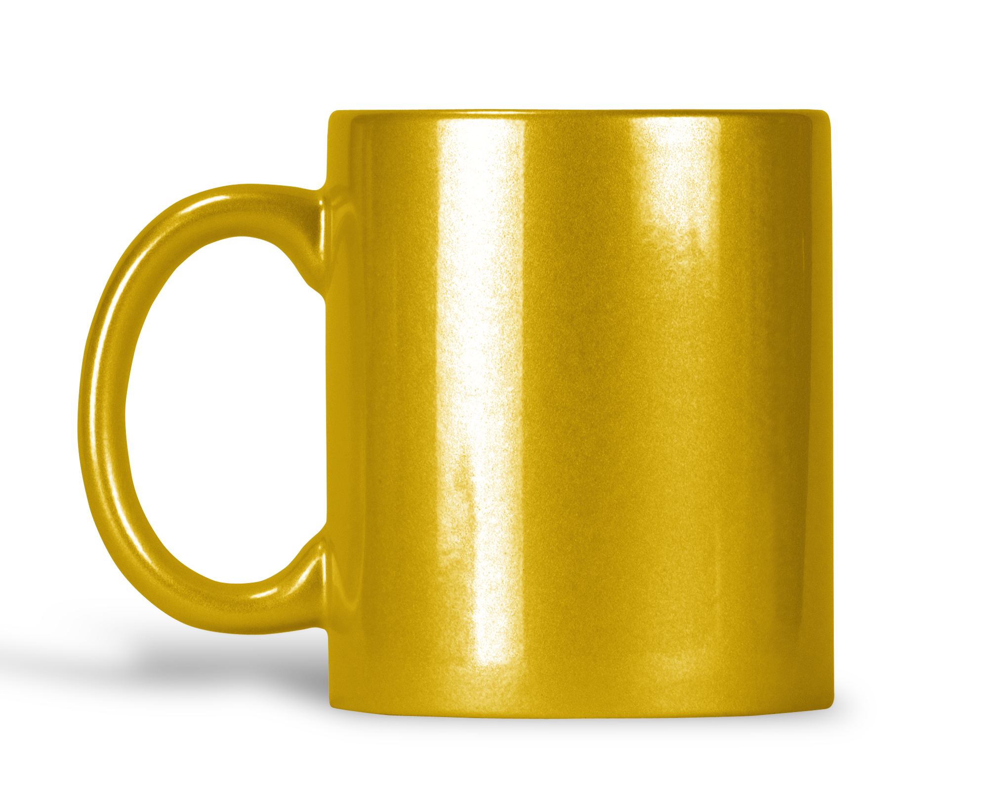 Personalised Gold Glitter Photo Picture Mug Add Text - Perham Prints
