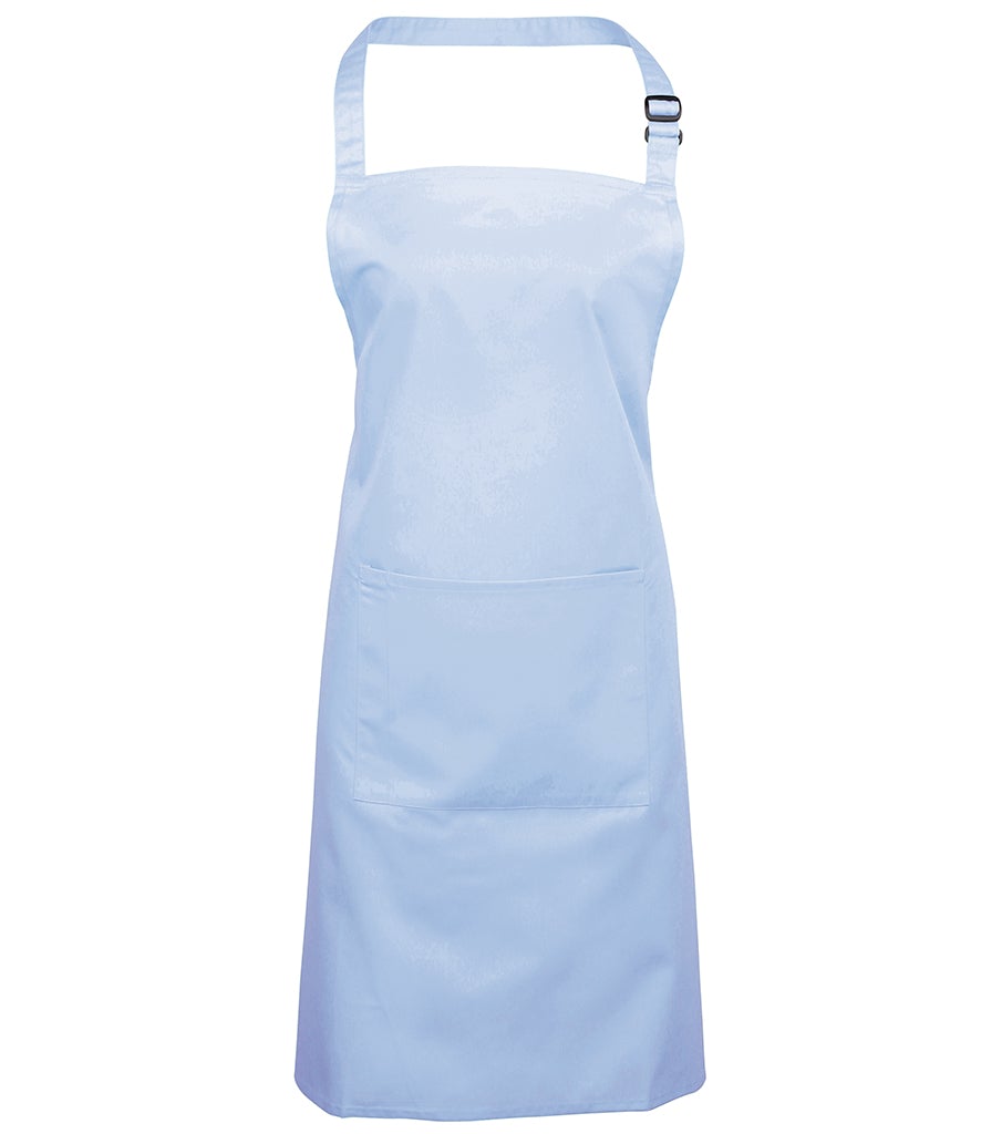 Fully Personalised Premier Apron - Light Blue UNISEX - Perham Prints