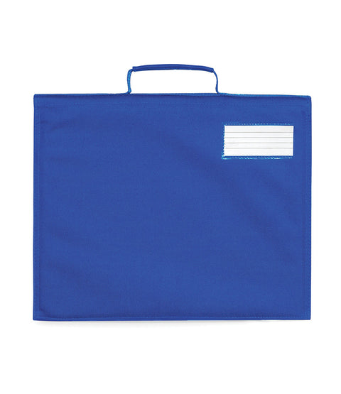 Personalised Bottle Royal Blue Classic School Book Bag - 0