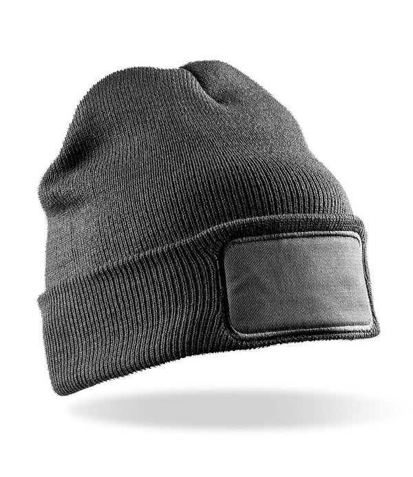 Personalised Grey Beanie Hat - 1