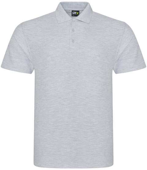 Fully Personalised Heather Grey UNISEX Polo Shirt - Create Your Design