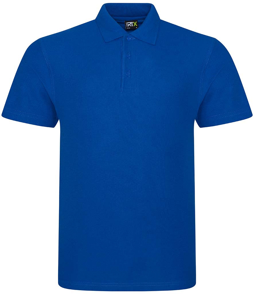 Fully Personalised Royal Blue UNISEX Pro RTX Polo Shirt - Create Your Design - Perham Prints