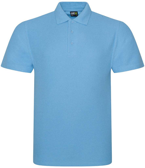 Fully Personalised Duck Egg Blue (light blue) UNISEX Polo Shirt - Create Your Design