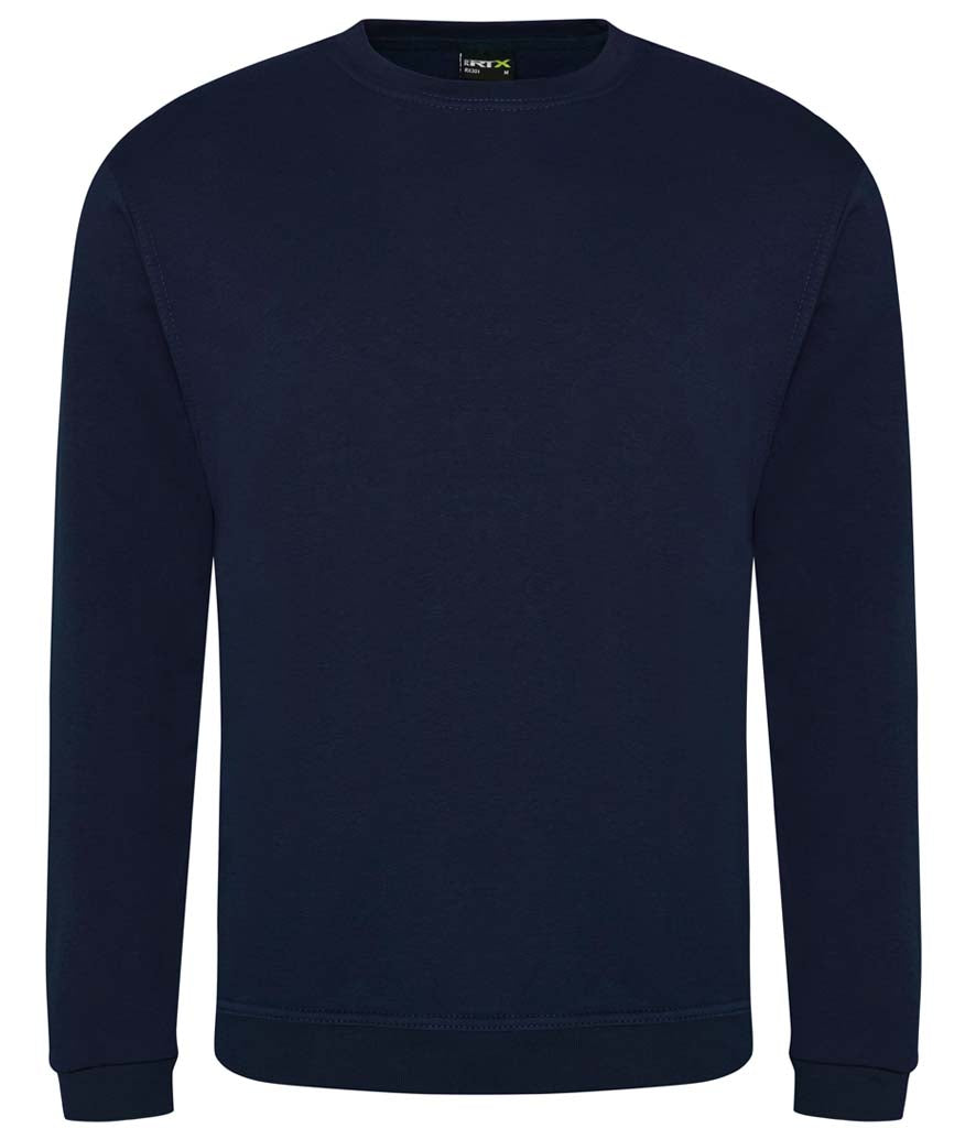 Fully Personalised Navy Blue UNISEX AWDis Sweatshirt Jumper - Perham Prints