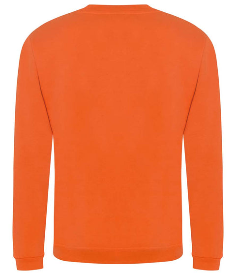 Fully Personalised Orange UNISEX Sweatshirt Jumper - 0