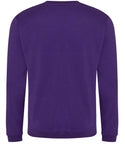 Fully Personalised Purple UNISEX Sweatshirt Jumper - 2