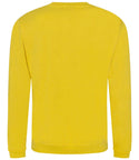 Fully Personalised Yellow Blue UNISEX Sweatshirt Jumper - 2