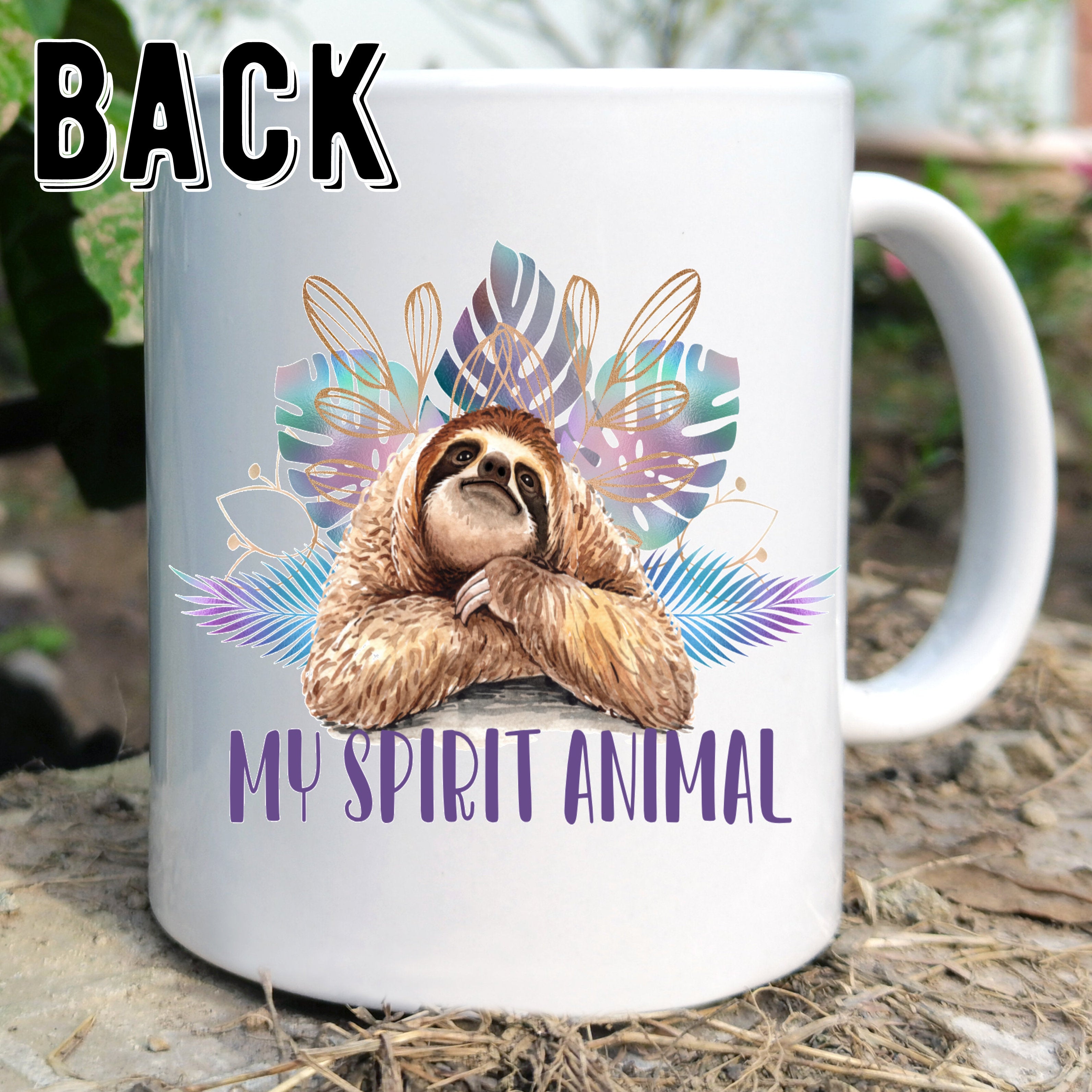 Sloth Cup Of Sloffee Custom Mug - Perham Prints
