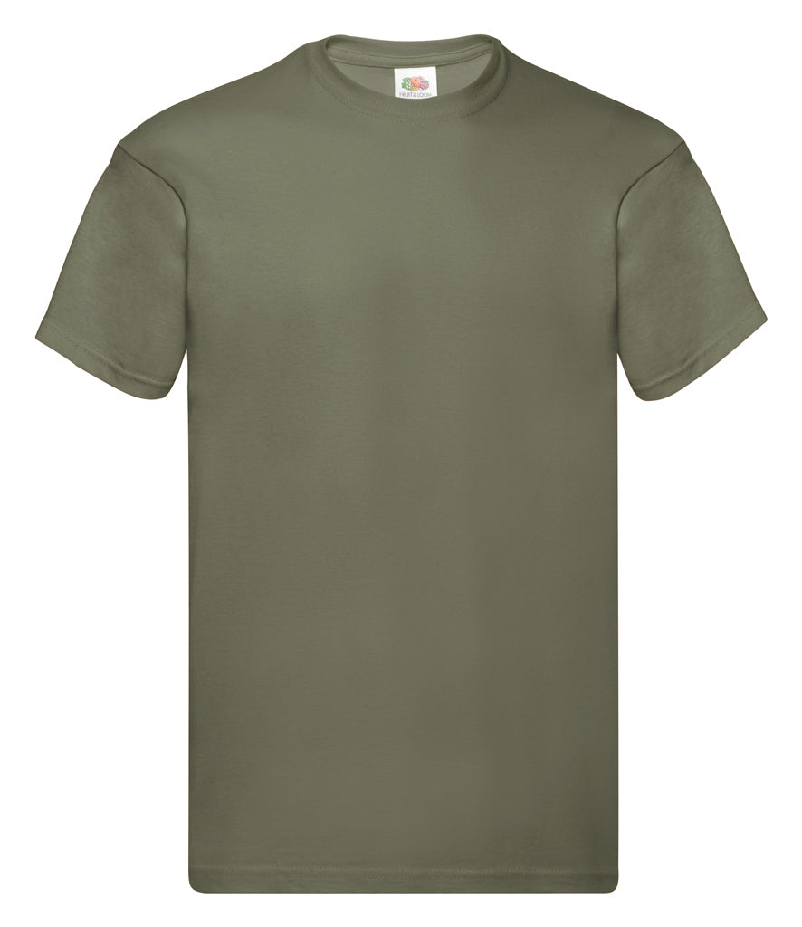 Fully Personalised Military Green UNISEX Tshirt - Create Your Design - Perham Prints