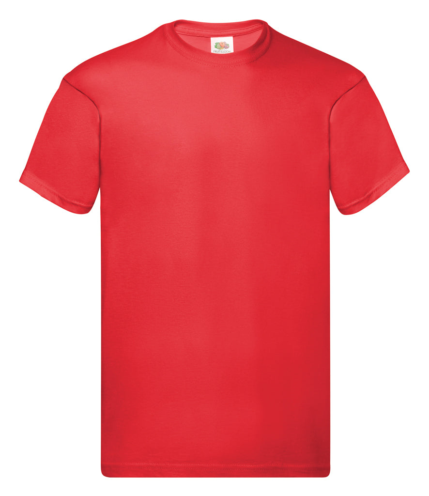 Fully Personalised Red UNISEX Tshirt - Create Your Design - Perham Prints