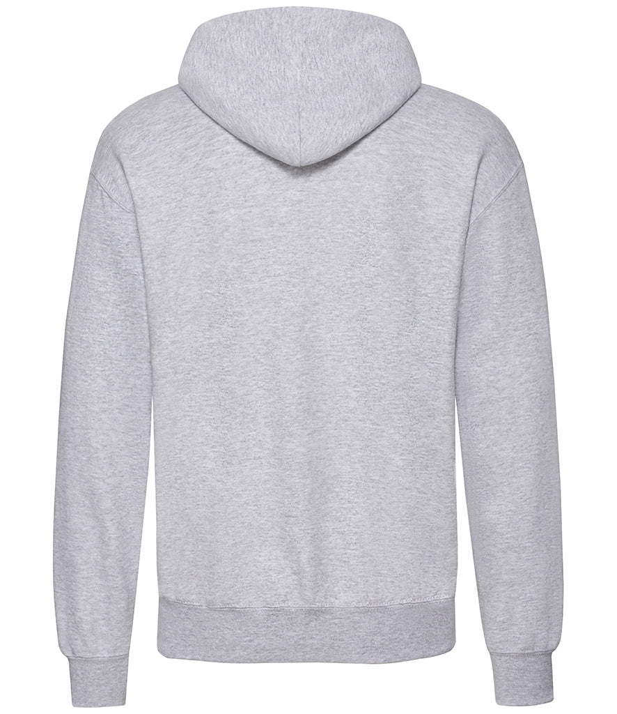 Fully Personalised Heather Grey UNISEX Pullover AWDis Hoodie - Create Your Design - Perham Prints