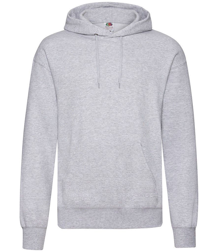 Fully Personalised Heather Grey UNISEX Pullover AWDis Hoodie - Create Your Design - Perham Prints