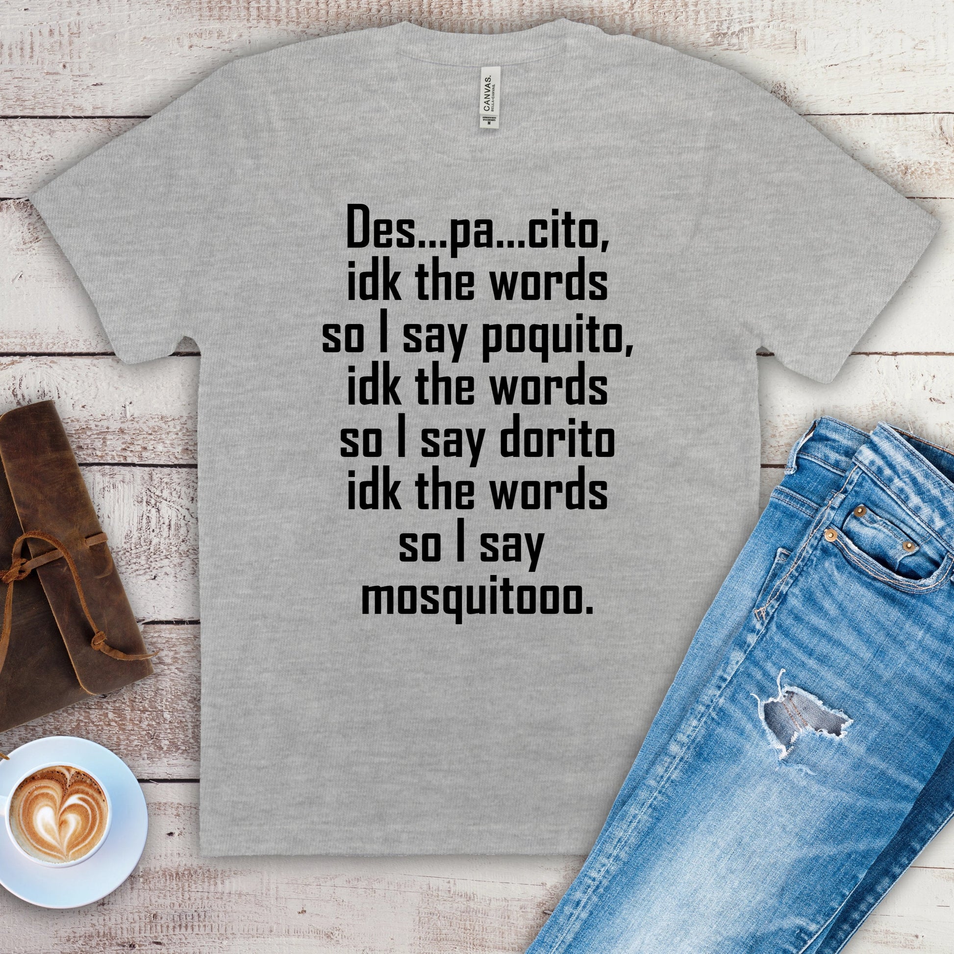 Despacito Song Lyrics Gildan Tshirt - Perham Prints