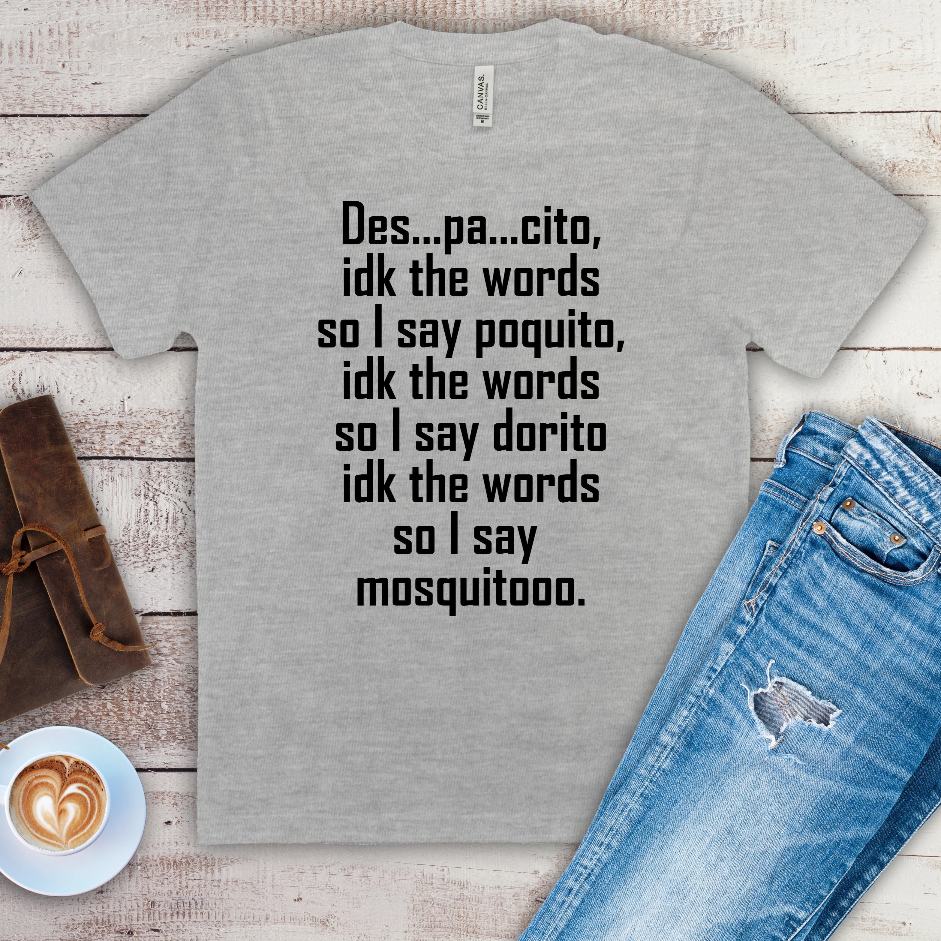 Despacito Song Lyrics Gildan Tshirt - Perham Prints