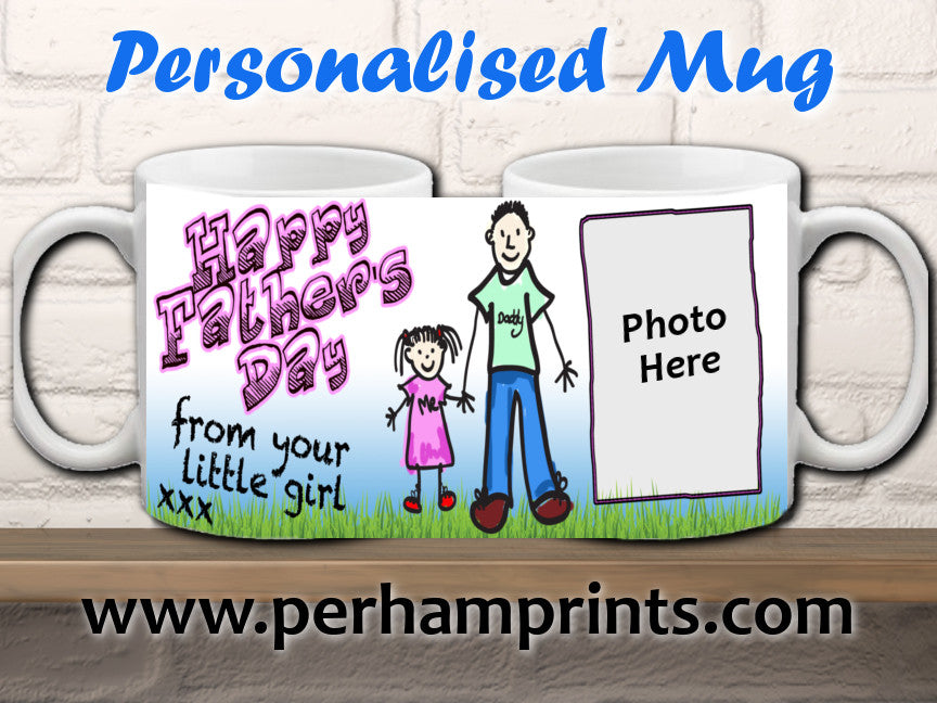 Father's Day Gift - Personalised Mug - Perham Prints