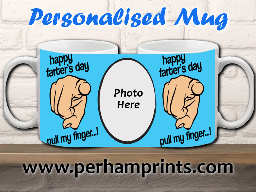 Personalised Happy Farter's Day - Personalised Mug - Perham Prints