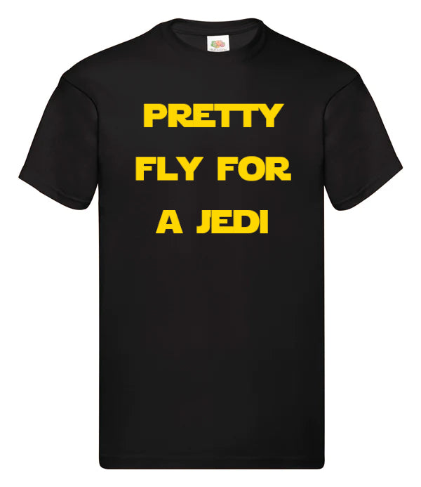 Pretty Fly For A Jedi Star Wars Personalised Gildan Tshirt - Perham Prints