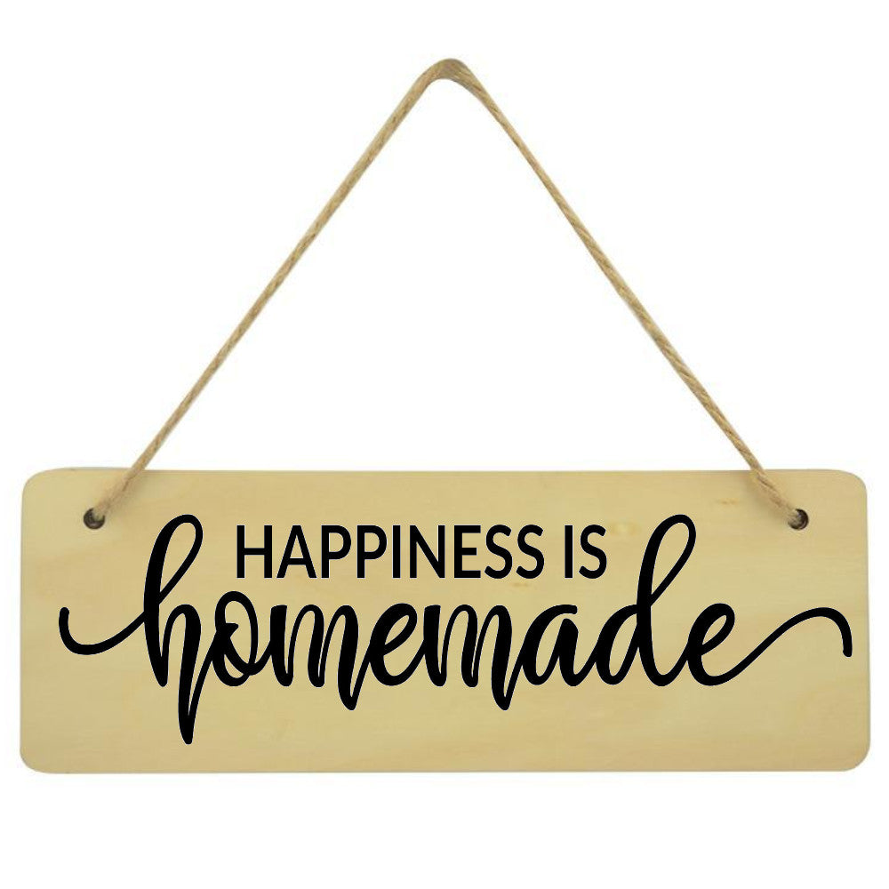 Happiness Is Homemade Plaque - Perham Prints