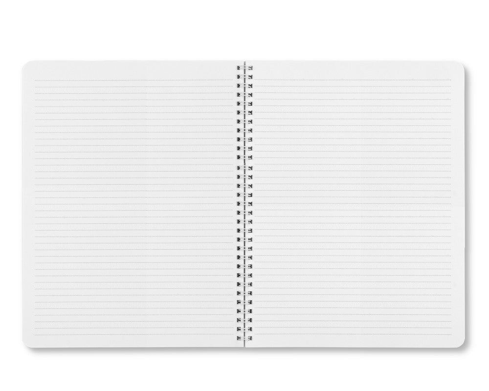 Custom Name Green Leaves A4 Personalised Note pad Note book - Perham Prints