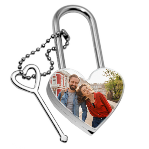 Personalised Picture Photo Love Lock