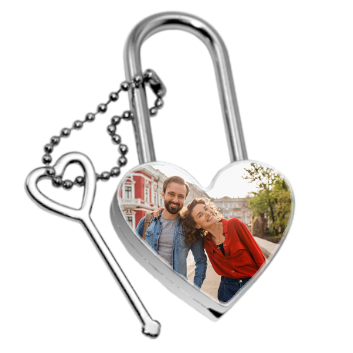 Personalised Picture Photo Love Lock - Perham Prints